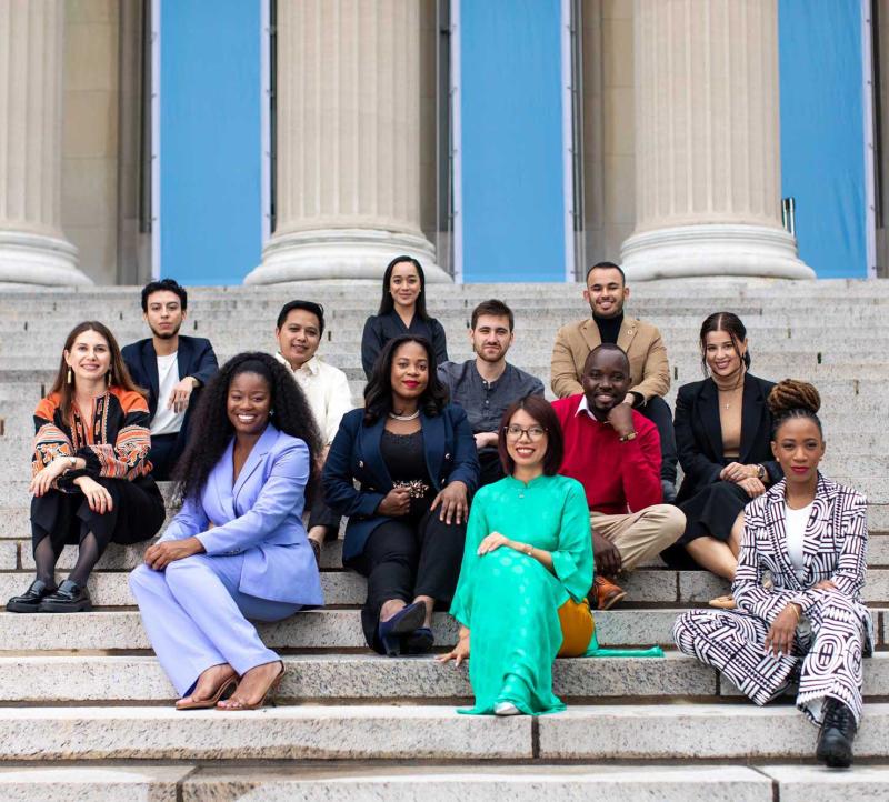 OS-app-info-page.jpg Obama Scholars in 2023-24 cohort on steps of Low Library